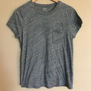 Madewell Gray Pocket Tee